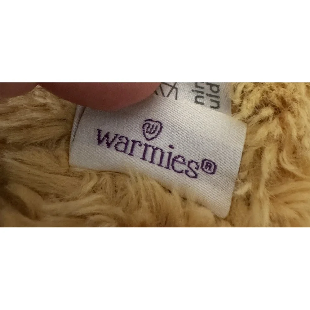 Warmies Golden Retriever Puppy Plush Microwavable Weighted Stuffed Animal